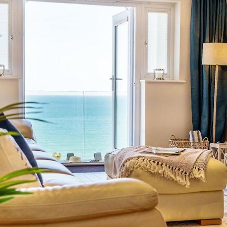 Carbis Bay - Luxury 3 Bed Penthouse Apartment With Sea Views Parking Sauna Balcony מראה חיצוני תמונה